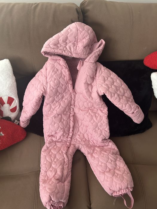 Kombinezon zimowy dla dziewczynki 98