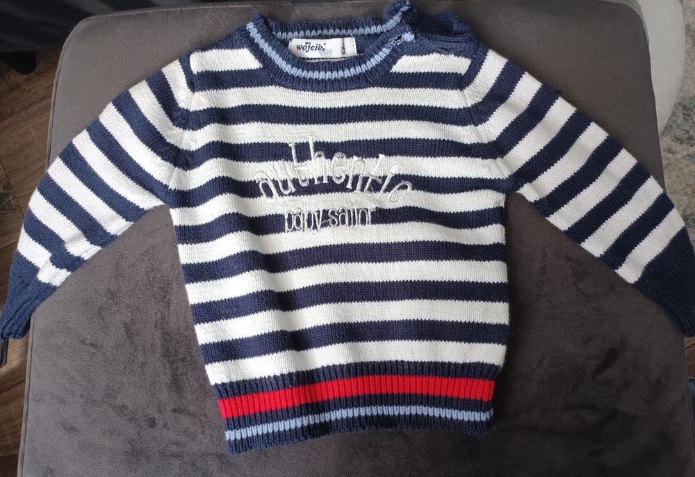 Bluzy, sweterek dla chłopca rozmiar 68