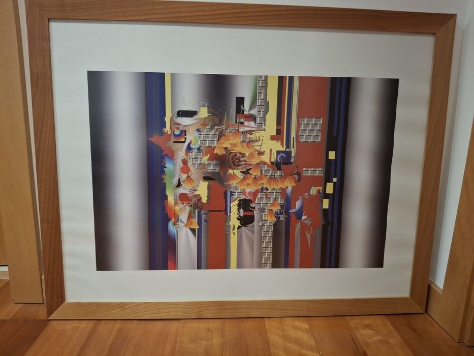 Quadro 87cmx67cm. Preço original 53,62