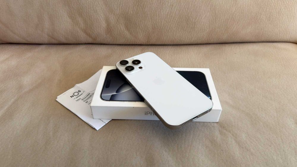 Vendo troco iPhone 16 Pro Max 256Gb C/Fatura e Garantia Apple