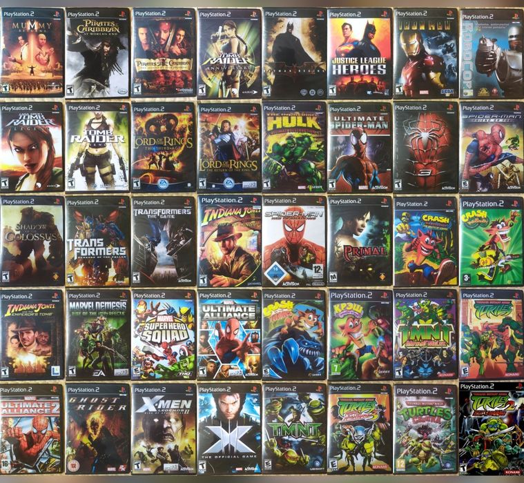 Нові Диски з іграми для Sony Playstation 2/PS2/ПС2/ps2/пс2.