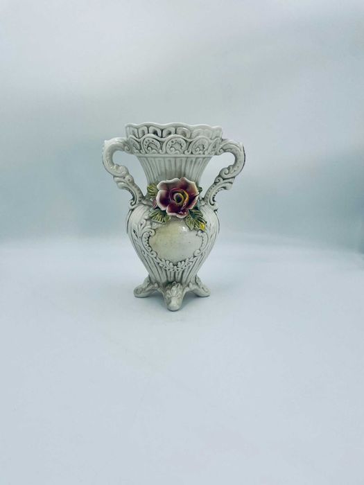Wazon ceramiczny dekoracyjny Capodimonte Włochy