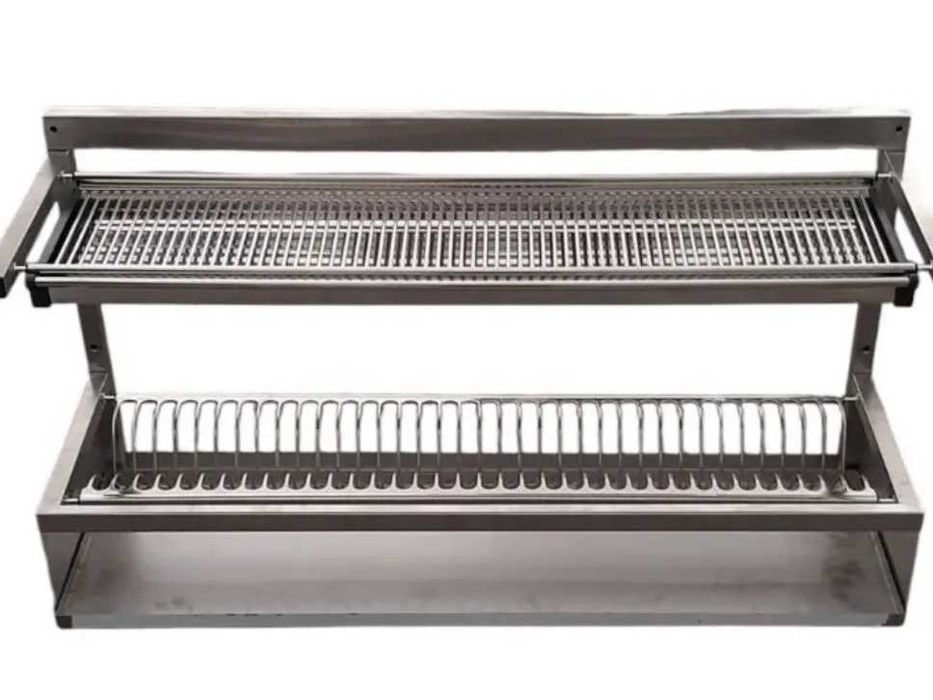 Сушка для посуду нержавійка, Полиці, Стелажі, Шпильки