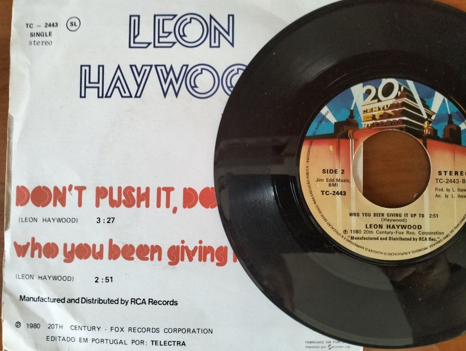 Disco de vinil single Leon Haywood