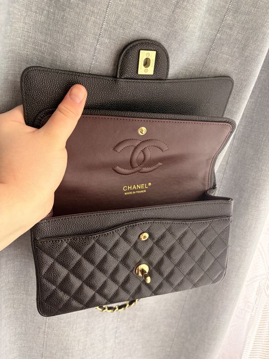 Chanel torebka skóra naturalna
