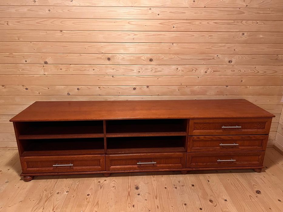 Komoda z litego drewna 200cm