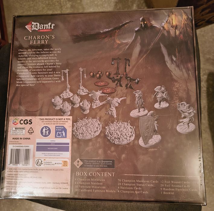 Dante: Inferno BOARD GAME ENG