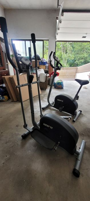 Bicicleta estática Step-up NEWFIT
