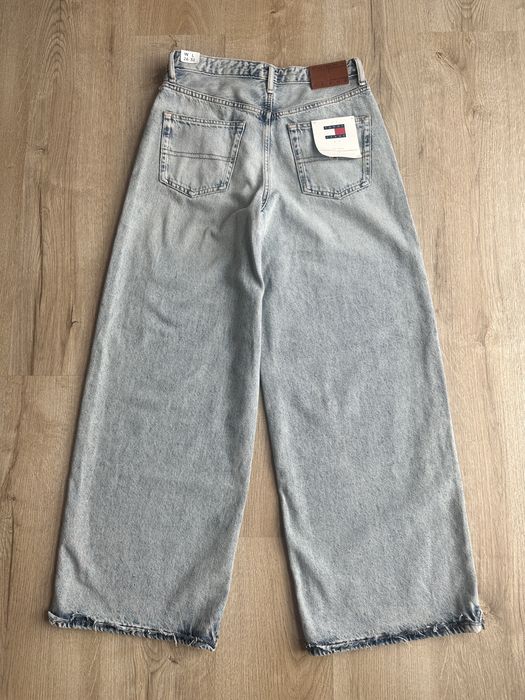 Jeansy NOWE Tommy Hilfiger luźne szerokie nogawki