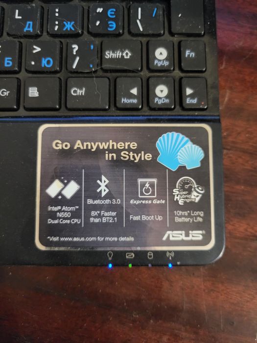 Нет бук Asus  260ммх18мм