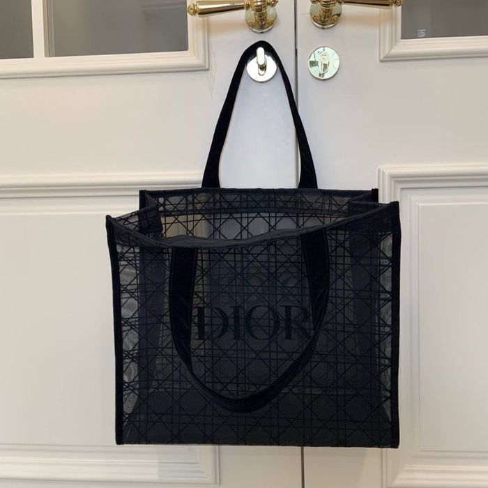 Прозора пляжна сумка / шопер Dior