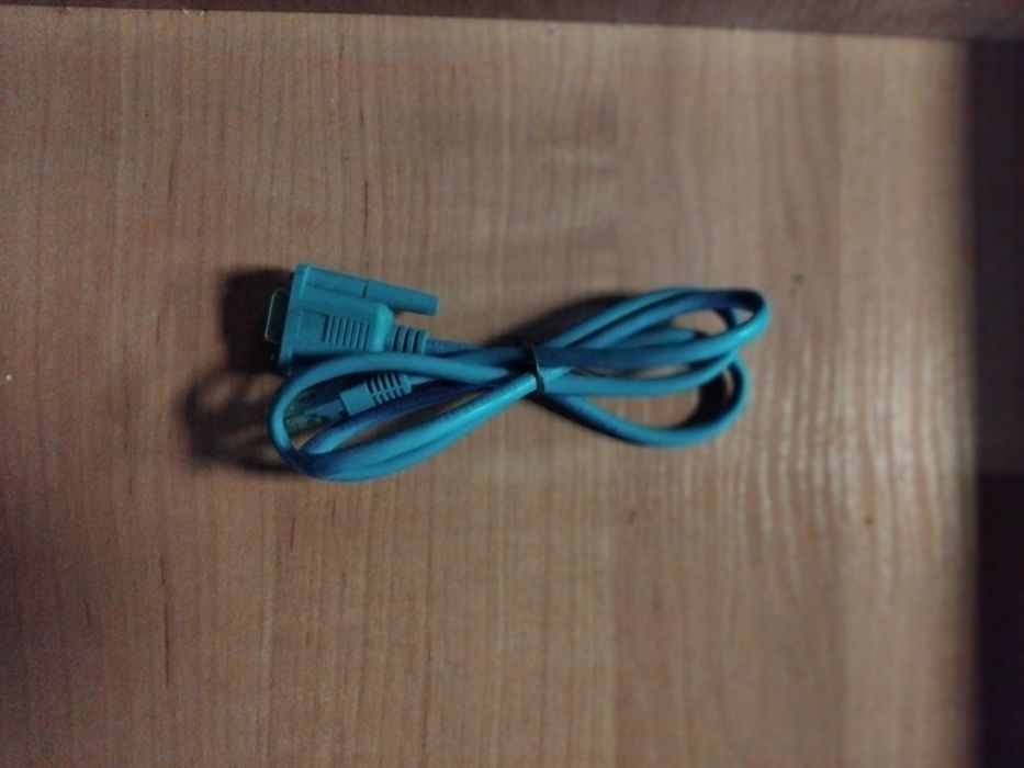 Kabel konsolowy RS232 db9-rj45 1m