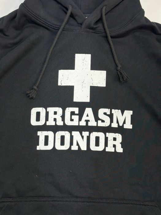 ORGASM DONOR Project GR Grailz худі худи кофта черная чорна біла