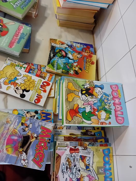 Conjunto de 53 Livros Banda Desenhada Disney
