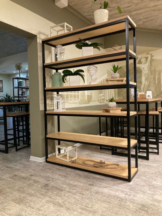 Regał loft, regał industrialny, regał metalowy