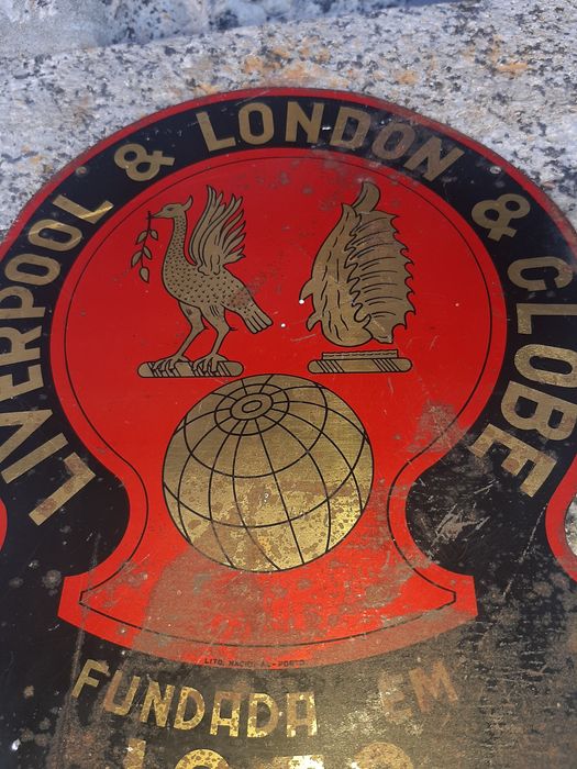 Antiga  Chapa de Publicidade