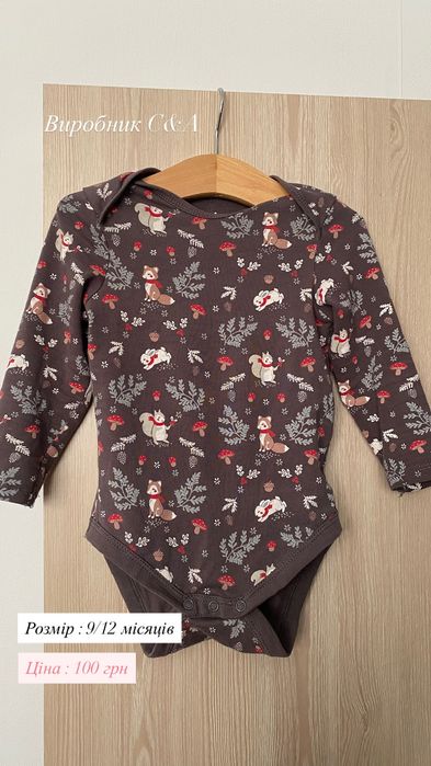 Красиві брендові речі для донечки 9–12 місяців ( next, C&A )