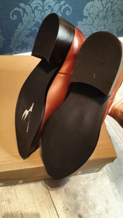 Botki skórzane rozmiar 40