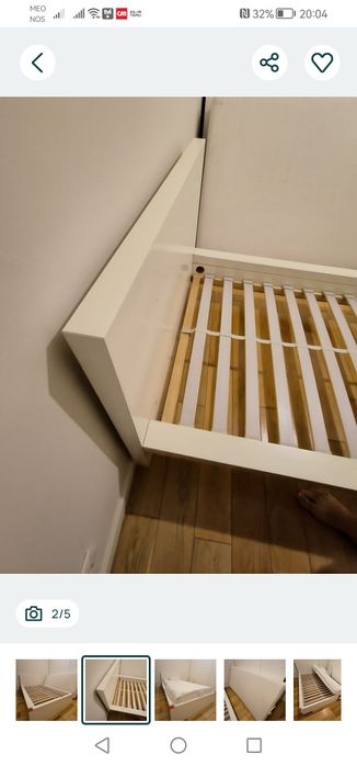 Cama de solteiro 90x200