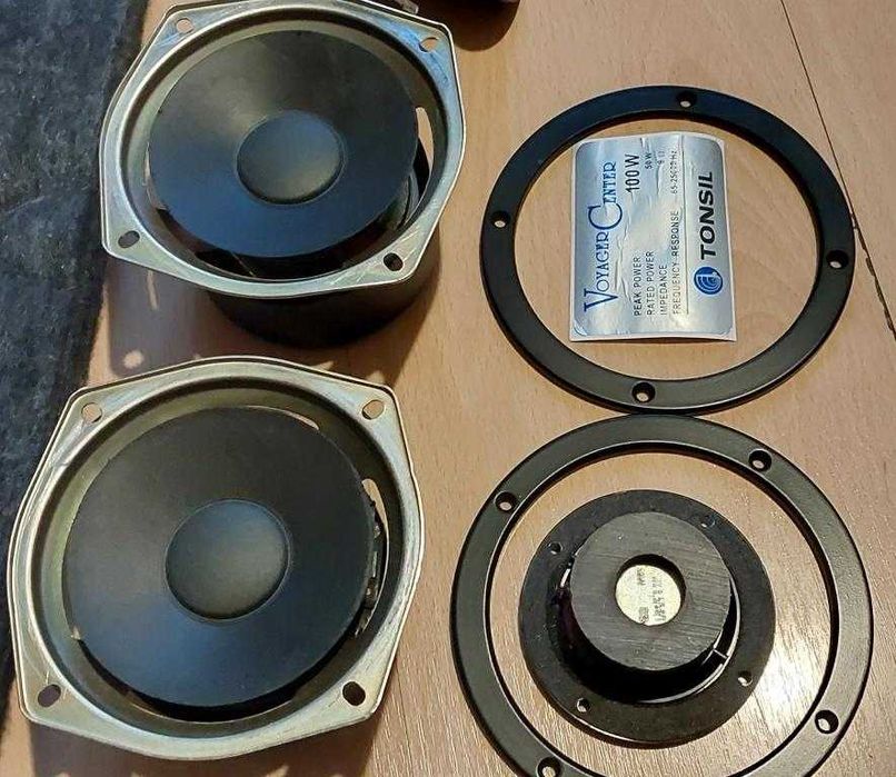 Tonsil Voyager center 100W głośniki komplet