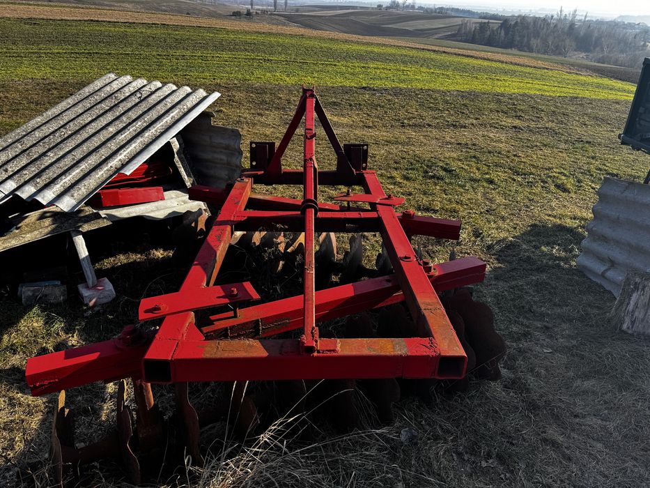 Дискова саморобна борона, 2м.