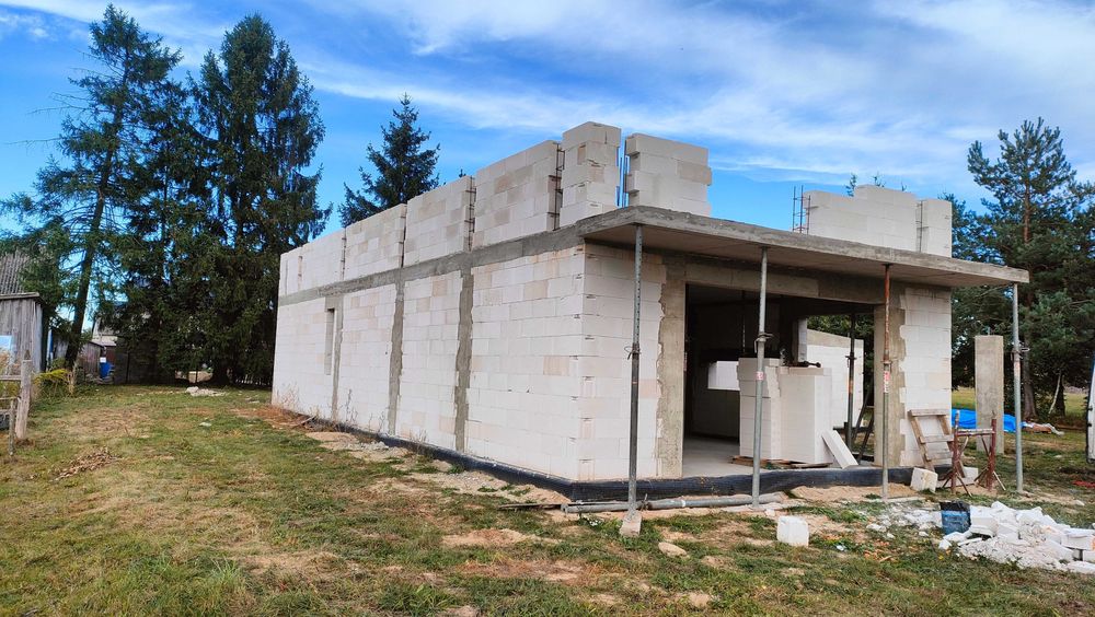Płyty fundamentowe budowa domów tarasy schody