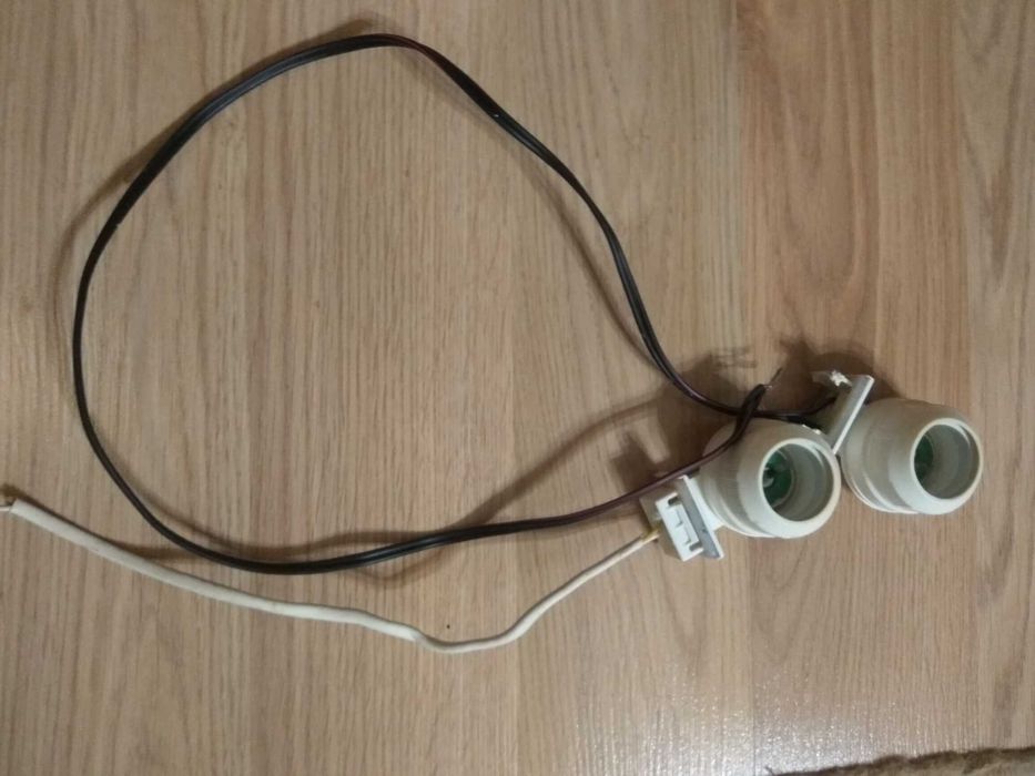 Цоколь для аквариумных ламп Т8, влагозащищенный