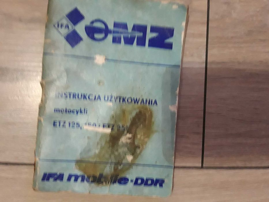 Instrukcja użytkowania motocykla ETZ