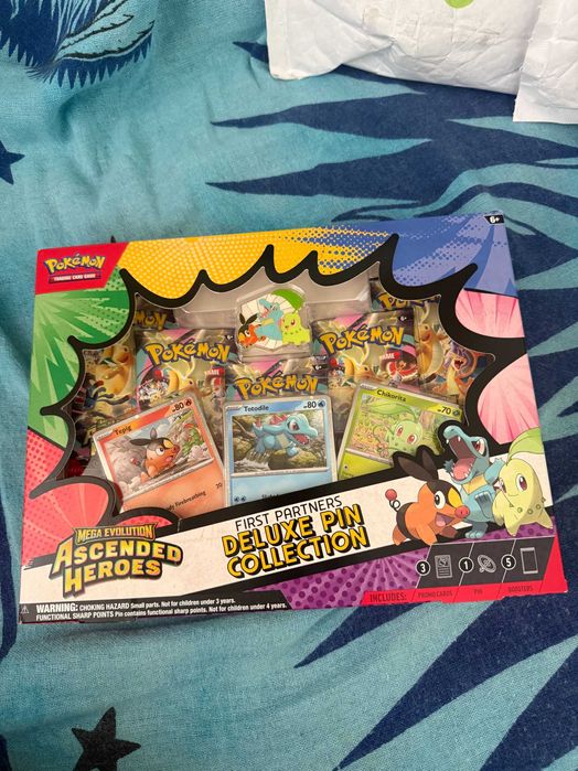 Pokemon Ascended Heroes: First Partners Deluxe Pin Collection