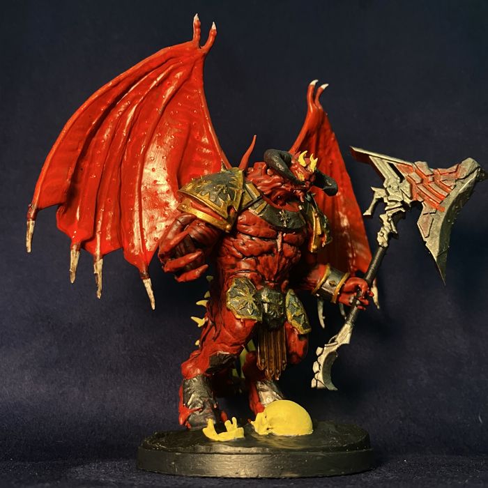 Демон Warhammer | ручний розпис | колекційна фігура