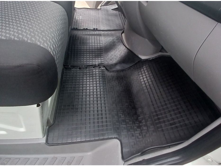 Резиновые коврики Polytep для Mercedes Sprinter W906 2006-2018 (3 шт)