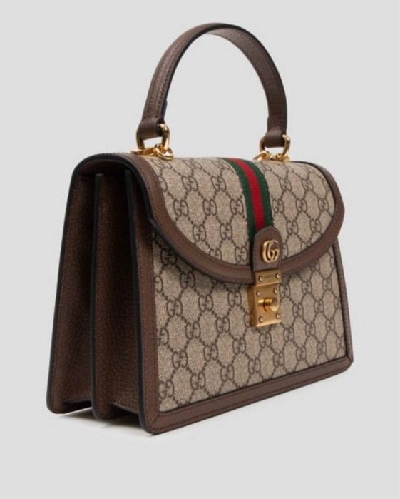 Сумка Gucci Canvas Ophidia series Brown