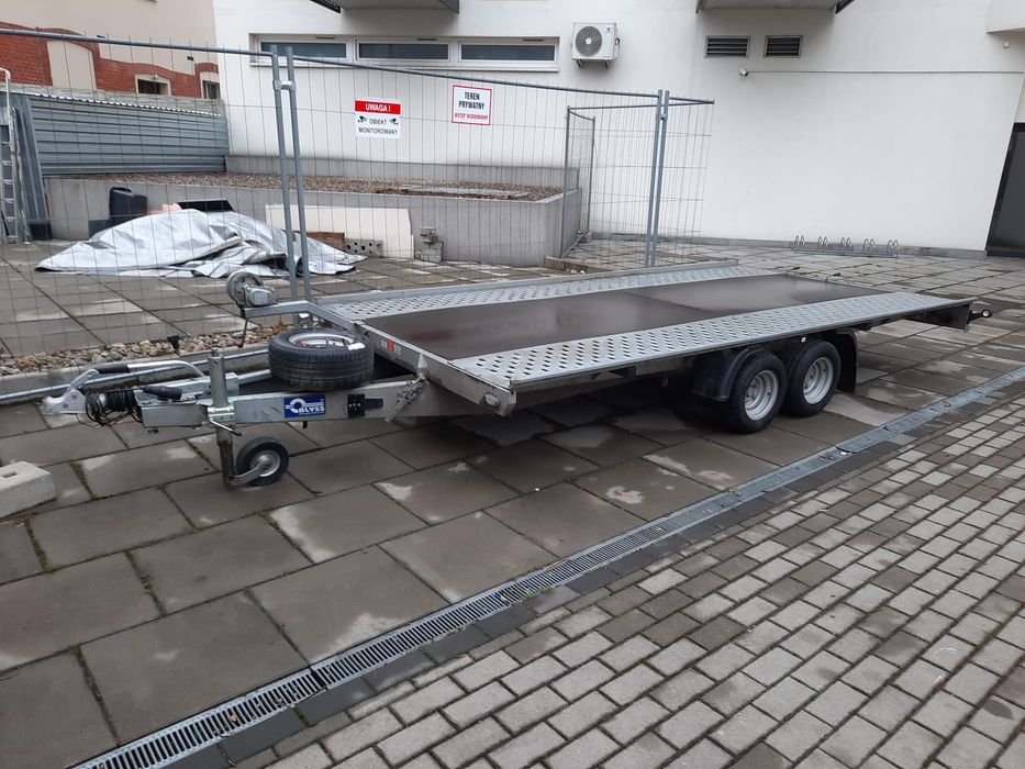 Wynajem przyczepy do przewozu pojazdów do 2t