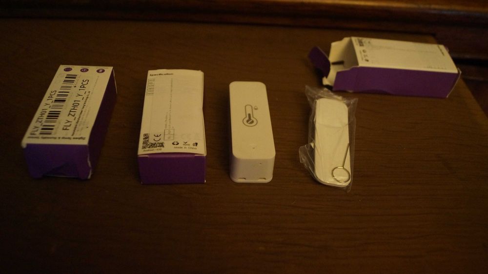 Czujnik Temperatury i Wilgotności Zigbee Tuya Smart nowy