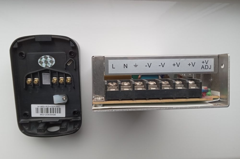 Блок питания для камер видео наблюдения и панель вызова видео