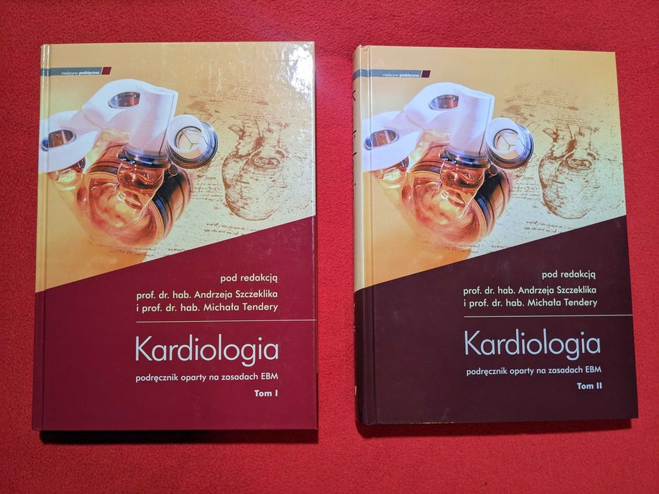 Kardiologia Szczeklik Tendera Tom I i II (stan idealny - nieużywane)