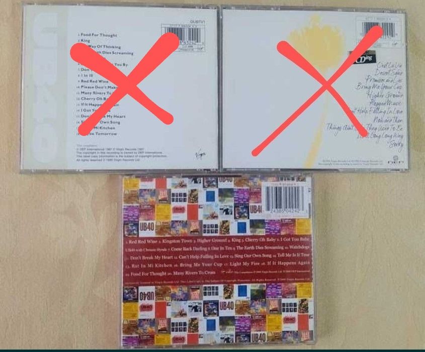 UB 40 - 3 CDs (Best of/ Very Best)