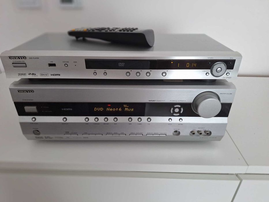 Kino domowe Onkyo HT-R 518, dvd z usb