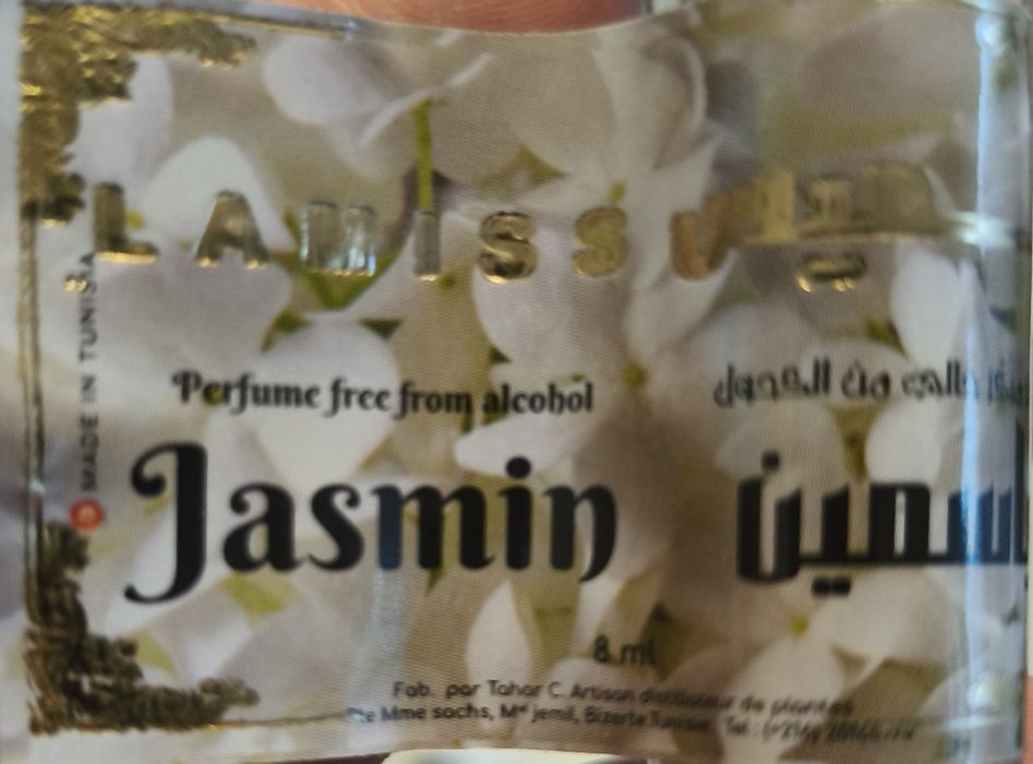Perfumy Roll-On Jasmin – bez alkoholu – 8 ml .Perfumy jaśminowe.