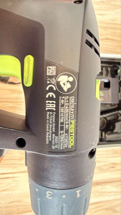 Festool CXS 2,6-Set 10,8V | Nieużywana | 2x akumulator | Systainer