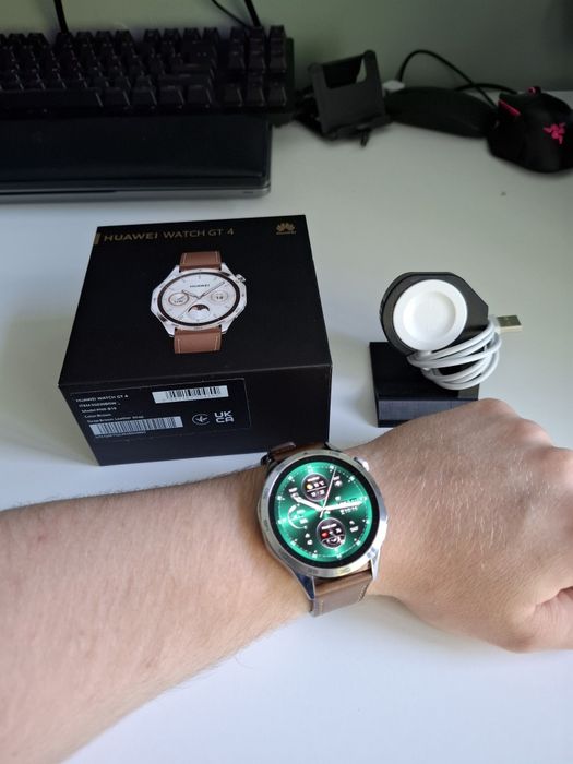 Smartwatch huawei watch gt 4 z dodatkami