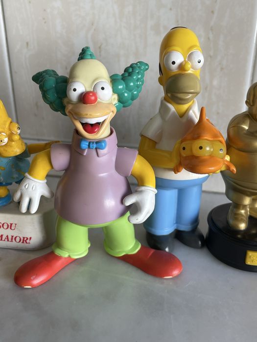 The Simpsons Vintage Figures Lot 20th Century FOX Coleção antiga 1991