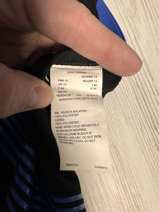 Купальник жіночий Nike розмір Л L 40 Arena, Speedo, Funkita