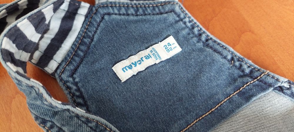 Jardineiras ganga - 24 a 36meses (92cms)