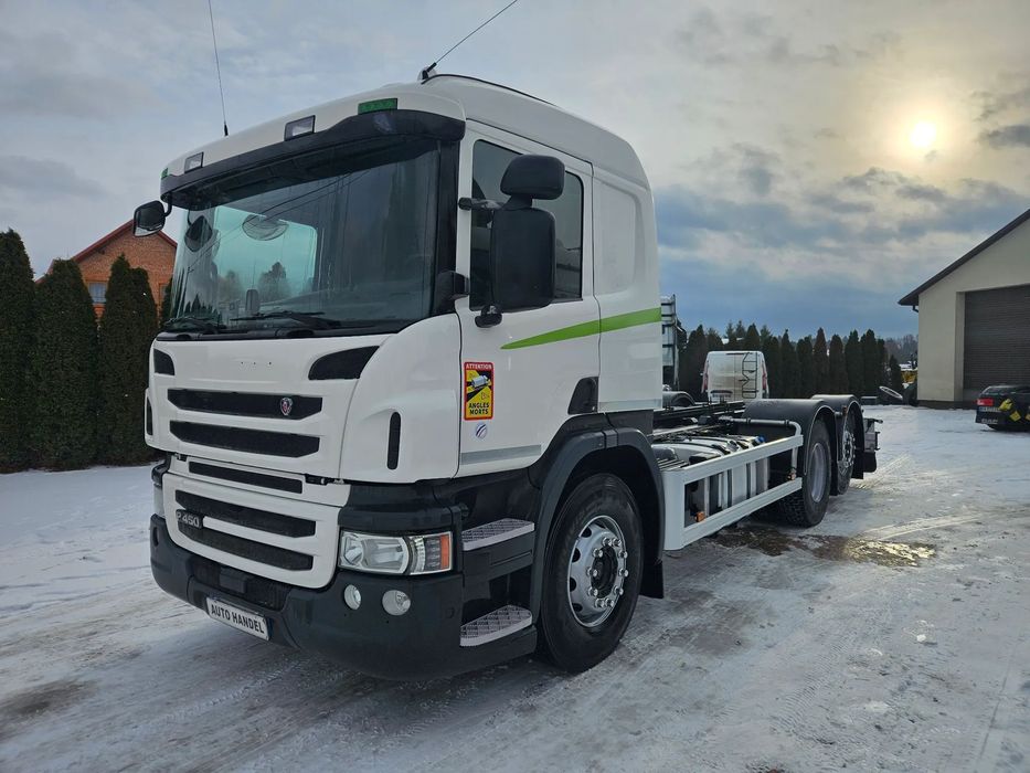 Scania P 450*6x2*Óś Skrętna*Zawieszeni*Przód i Tył Poduszka*