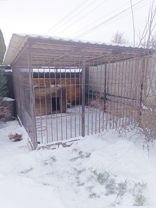 Вольєр для великої собаки, собачка будка( САО алабай вівчарка )