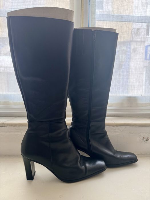 Botas de cano alto pretas
