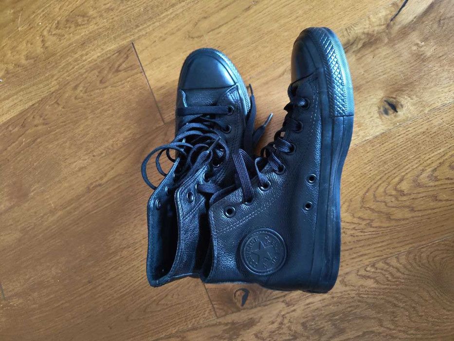 Кожанные кеды Converse р. 38