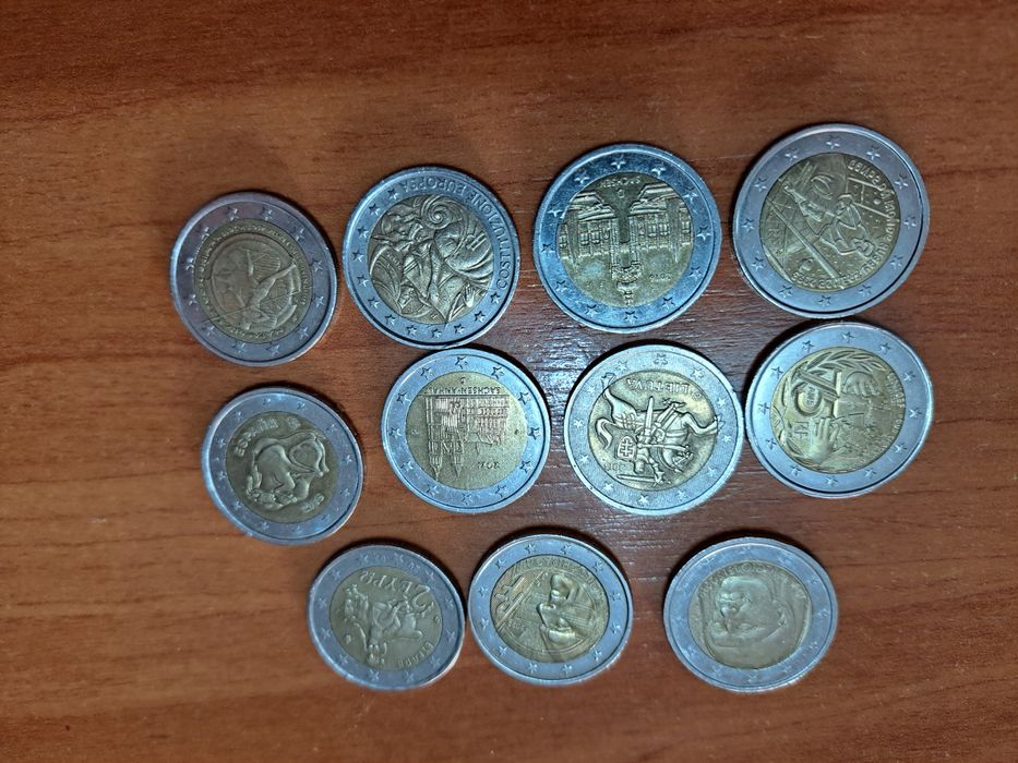 Moedas de 2€ colecao