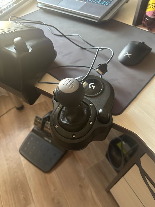 Руль Logitec + кок пит g920